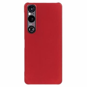 Capa Plastico com Borracha para Sony Xperia 1 VI - Vermelho