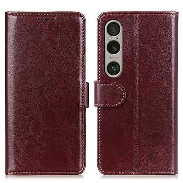 Capa tipo carteira com fecho magnético para Sony Xperia 1 VI