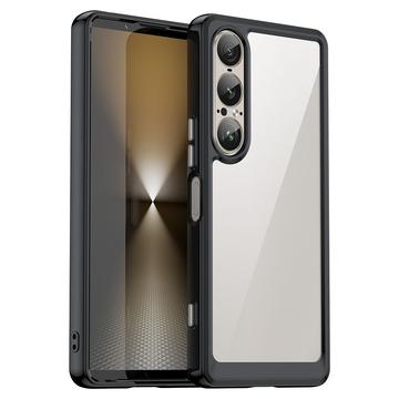Capa híbrida Anti-choque para Sony Xperia 1 VII - Preto