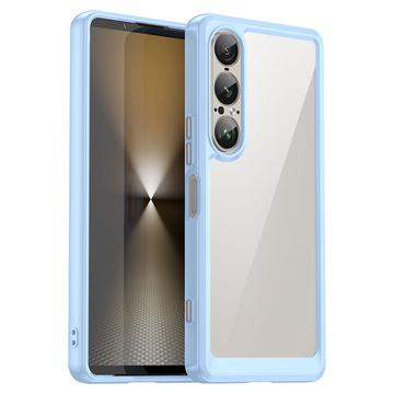 Capa híbrida anti-choque para Sony Xperia 1 VII - Azul