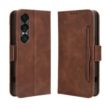 Capa para carteira para Sony Xperia 1 VII - Castanho