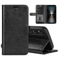 Capa tipo carteira com fecho magnético para Sony Xperia 1 VII - Preto