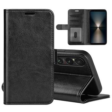 Capa tipo carteira com fecho magnético para Sony Xperia 1 VII - Preto