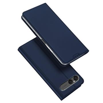 Capa Flip para Sony Xperia 10 VII Dux Ducis Skin Pro - Azul