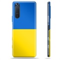 Capa de TPU Bandeira da Ucrânia  - Sony Xperia 5 II - Amarelo e azul claro
