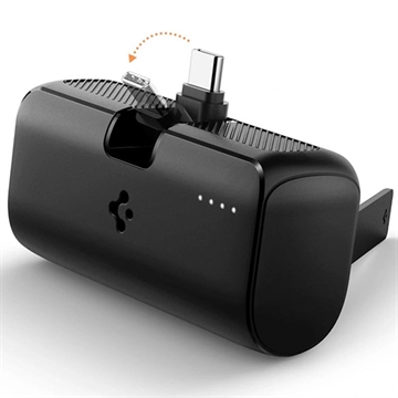 Banco de potência portátil USB-C Spigen EA2205 5000mAh/22.5W - Preto