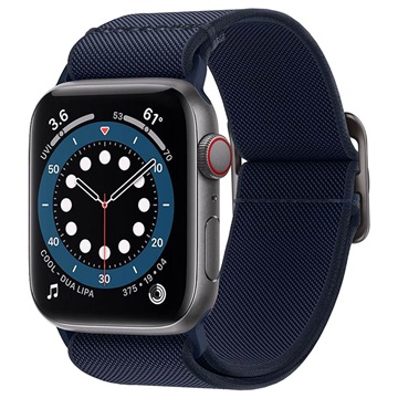 Bracelete Spigen Fit Lite para Apple Watch Series 7/SE/6/5/4/3 - 45mm/44mm/42mm - Azul Escuro