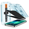 Protetor de Ecrã Spigen Glas.tR Ez Fit Privacy para iPhone 13/13 Pro - 2 Unidades