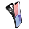 Capa de TPU Spigen Liquid Air para iPhone 12/12 Pro - Preto