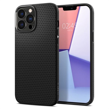 Capa de TPU Spigen Liquid Air para iPhone 13 Pro - Preto