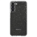 Capa Spigen Liquid Crystal Glitter para Samsung Galaxy S22 5G - Transparente
