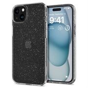Capa Spigen Liquid Crystal Glitter para iPhone 15 Plus - Transparente