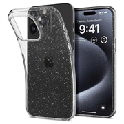 Capa Spigen Liquid Crystal Glitter para iPhone 15 Pro - Transparente