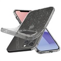 Capa Spigen Liquid Crystal Glitter para iPhone 12/12 Pro - Transparente