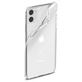 Capa de TPU Spigen Liquid Crystal para iPhone 11 - Transparente