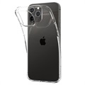Capa de TPU Spigen Liquid Crystal para iPhone 12/12 Pro - Transparente