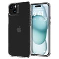 Capa de TPU Spigen Liquid Crystal para iPhone 15 - Transparente