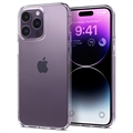 Capa de TPU Spigen Liquid Crystal para iPhone 13 - Transparente