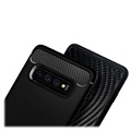 Capa Spigen Rugged Armor Samsung Galaxy S10 - Preto