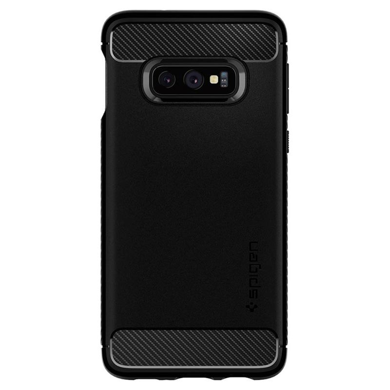 Capa Spigen Rugged Armor para Samsung Galaxy S10e - Preto