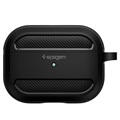 Capa TPU Spigen Rugged Armor para AirPods Pro - Preto