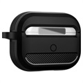 Capa TPU Spigen Rugged Armor para AirPods Pro - Preto
