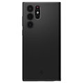 Capa Spigen Thin Fit para Samsung Galaxy S22 Ultra 5G - Preto