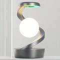 Luz nocturna Spiral Levitation RGB com base de carregamento sem fios 15W - Preto
