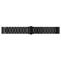 Bracelete em Aço Inoxidável para Garmin Fenix 5/Forerunner 935 - 22mm - Preto