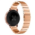 Bracelete em Aço Inoxidável para Samsung Galaxy Watch Active - Rosa-Dourado