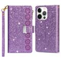 Bolsa Tipo Carteira Starlight Series para iPhone 14 Pro Max - Roxo
