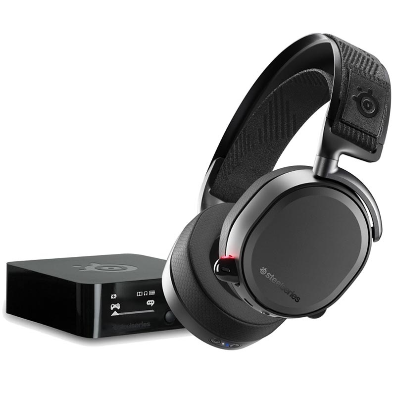 Headset para Jogar Sem Fio SteelSeries Arctis Pro - PS5, PS4, PC - Preto