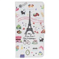 Bolsa Tipo Carteira Style Series para Huawei Nova 5T, Honor 20/20S - Torre Eiffel