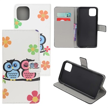 Bolsa Tipo Carteira Style Series para iPhone 11 - Corujas