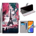 Bolsa Tipo Carteira Style Series para Xiaomi Redmi 9C, Redmi 9C NFC - Torre Eiffel