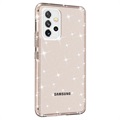 Capa Híbrida Stylish Glitter Series para Samsung Galaxy A53 5G - Dourado