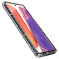 Capa Híbrida Stylish Glitter Series para Samsung Galaxy A53 5G - Cinzento