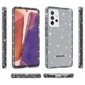 Capa Híbrida Stylish Glitter Series para Samsung Galaxy A53 5G - Cinzento