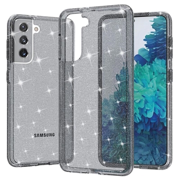 Capa Híbrida Stylish Glitter Series para Samsung Galaxy S21 5G