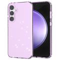 Capa de TPU Stylish Glitter Series para Samsung Galaxy S23 FE - Roxo