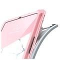 Bolsa Folio Supcase Cosmo para iPad Mini (2021) - Mármore Cor-de-Rosa