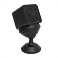 Súper Minicâmara de Ação Full HD SQ13 com Visão Noturna - Preto