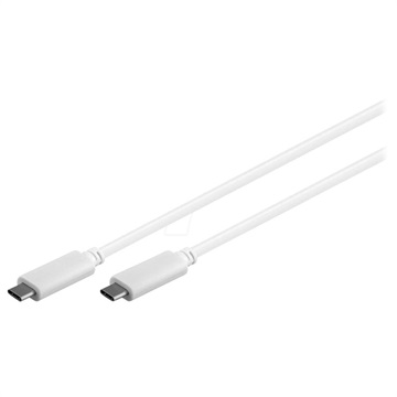 Cabo USB-C de Sincronização e Carregamento SuperSpeed - 1m - Branco