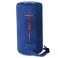 Coluna Estéreo Bluetooth com Luzes RGB T&G TG639 - Azul
