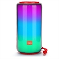 Coluna Estéreo Bluetooth com Luzes RGB T&G TG639 - Vermelho