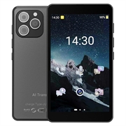 Dispositivo de tradução T22 AI com ChatGPT, 142 idiomas - 5.5" - Preto