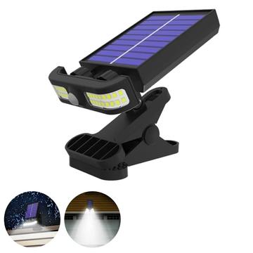 TJ-105 Luz de movimento solar de encaixe de 40 LEDs - Luz branca