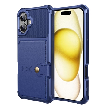 Capa de TPU para iPhone 17 com Suporte para Cartão