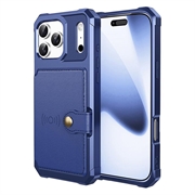 Capa de TPU para iPhone 17 Pro Max com Suporte para Cartão