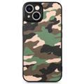 Capa Híbrida Camouflage para iPhone 14 Plus - Verde